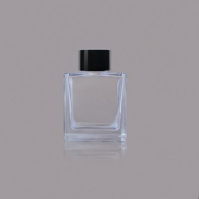 Пляшка для аромадифузора 100мл (чорна кришечка) 1291 фото