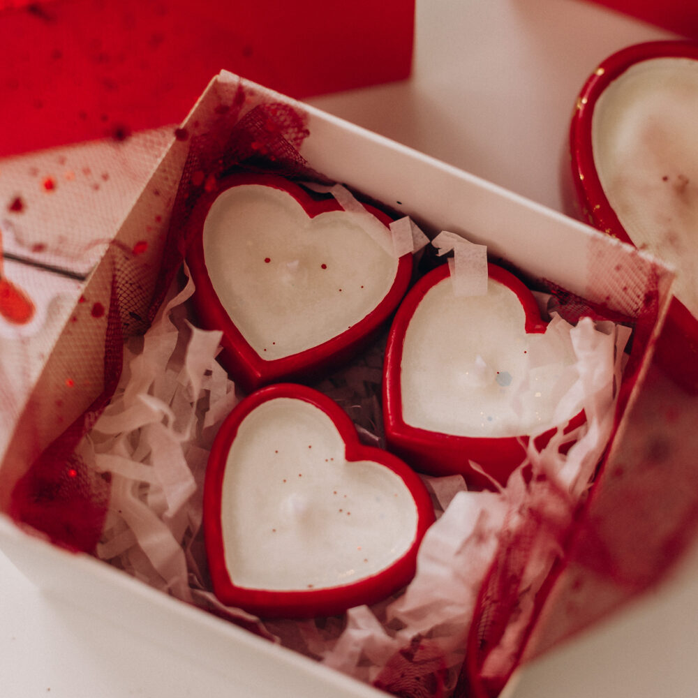 Міні-сердечка (набір з 3 шт)