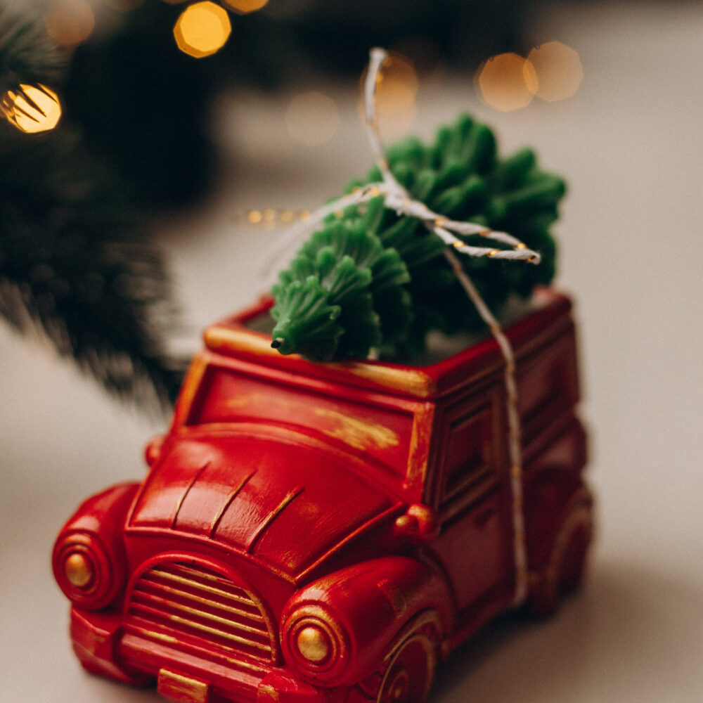 Різдвяний набір свічок “Свято в дорозі”